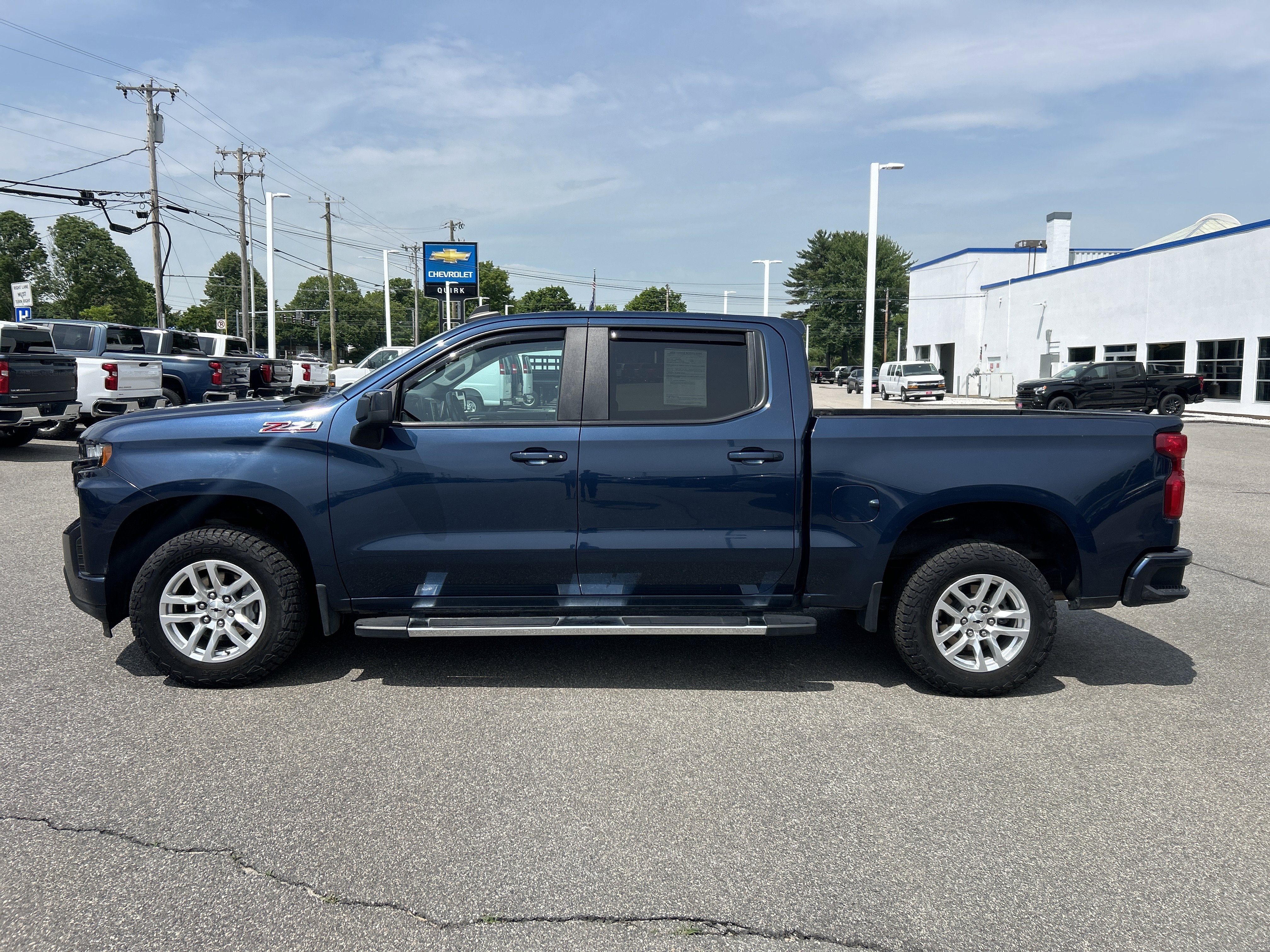 Used 2021 Northsky Blue Metallic Chevrolet RST image 6