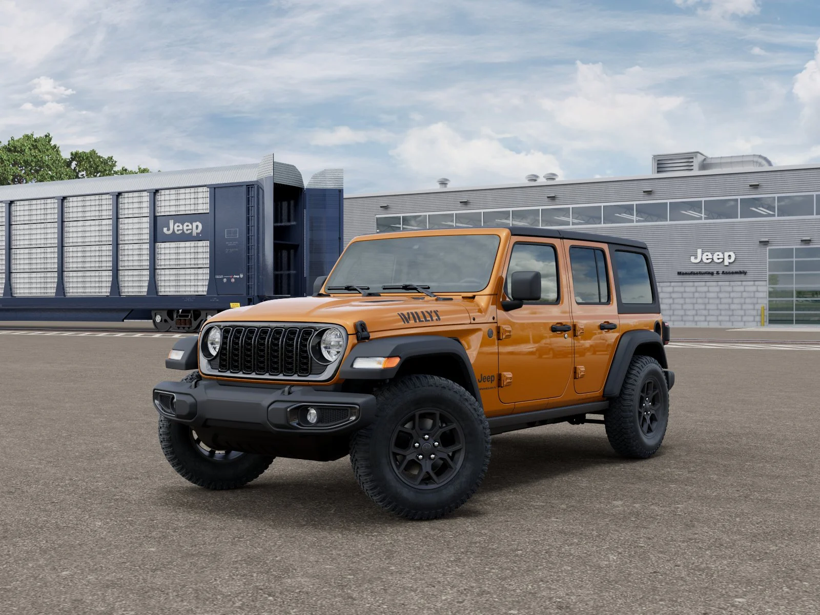 New 2026 Goldilocks Exterior Paint Jeep Willys image 1