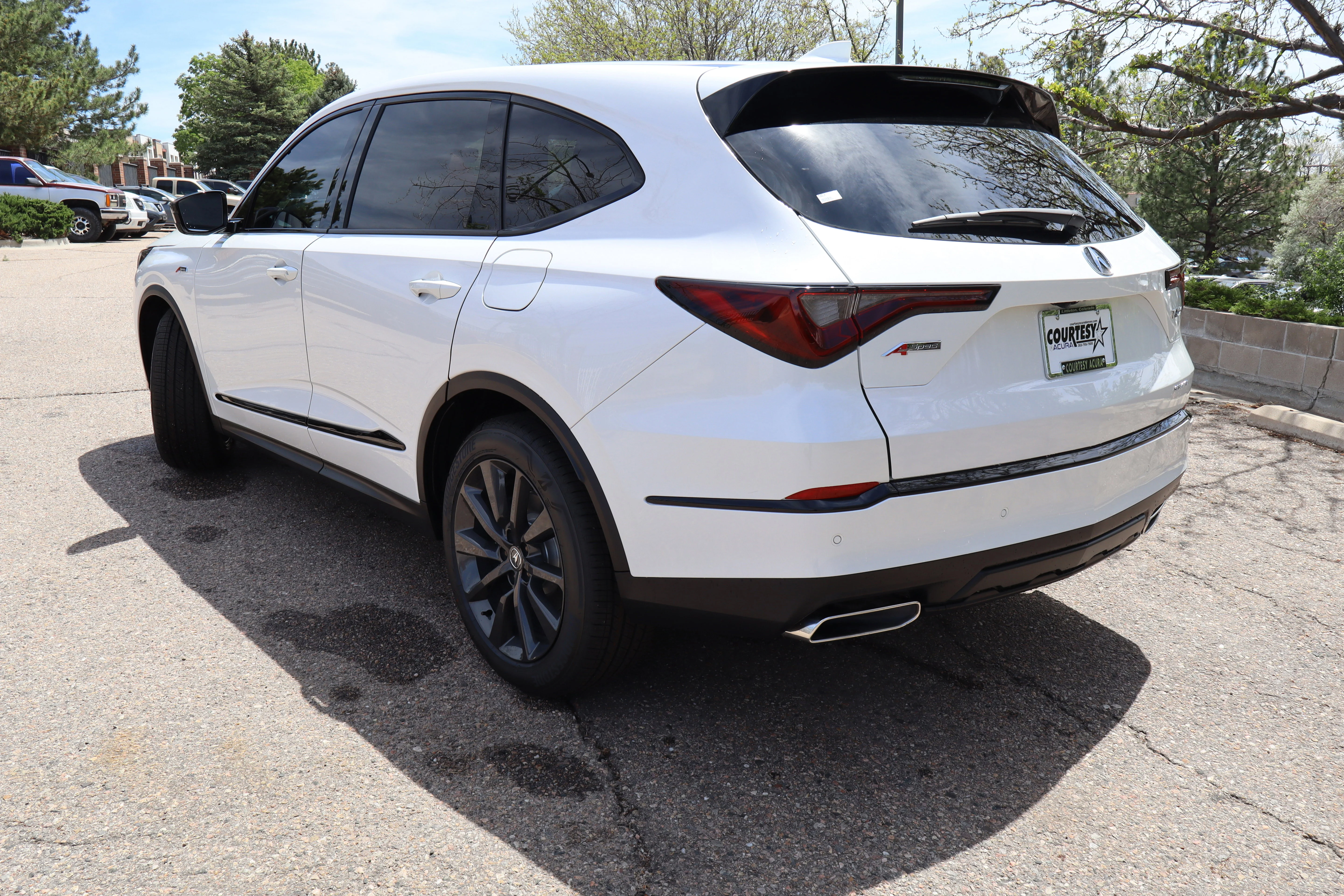 New 2026 Platinum White Pearl Acura w/A-Spec Package image 4