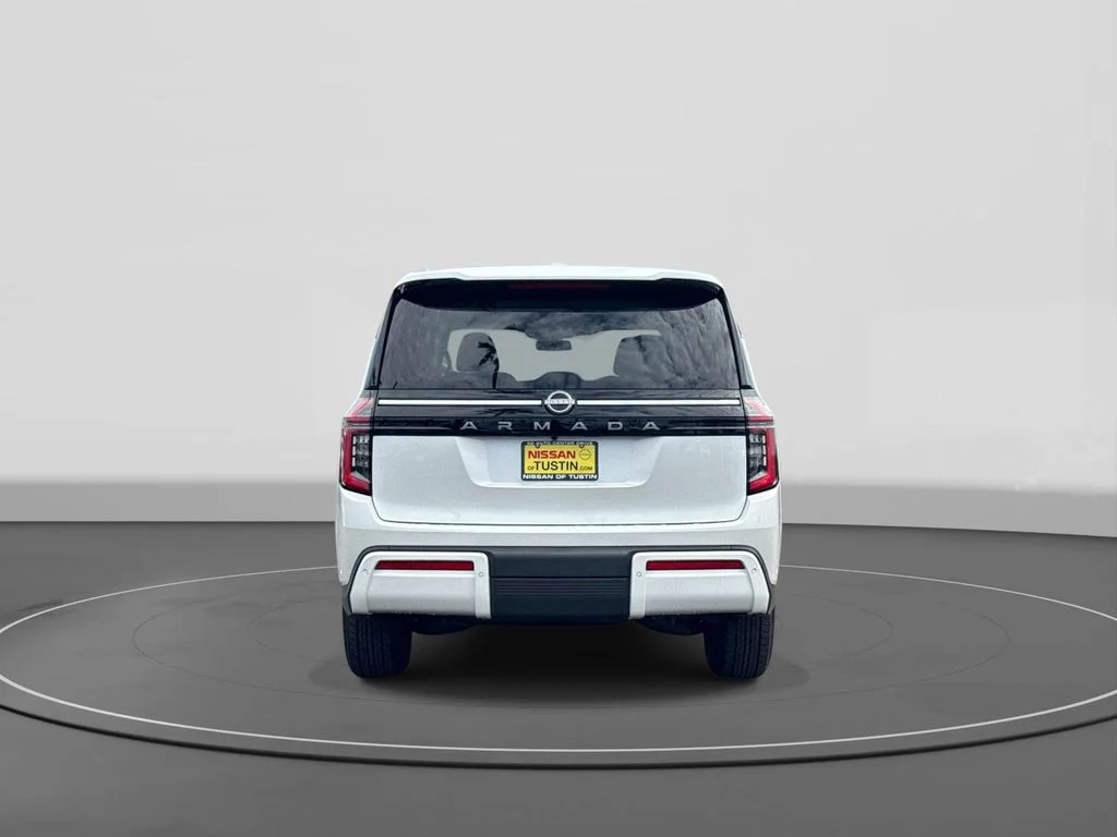 New 2026 Aspen White Tricoat Nissan SV image 5