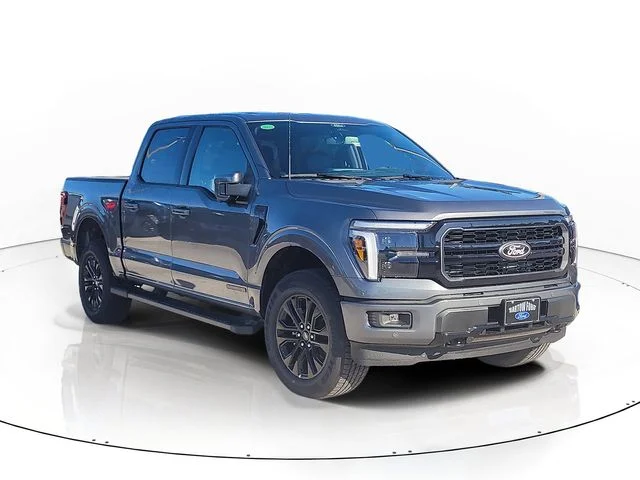 New 2026 Gray Metallic Ford Lariat image 3
