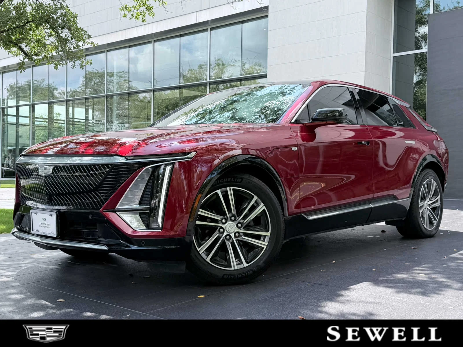 Certified Used 2024 Radiant Red Tintcoat Cadillac Luxury 1 image 1