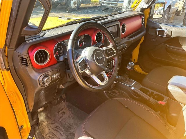 Used 2021 Yellow Jeep Unlimited Rubicon image 8