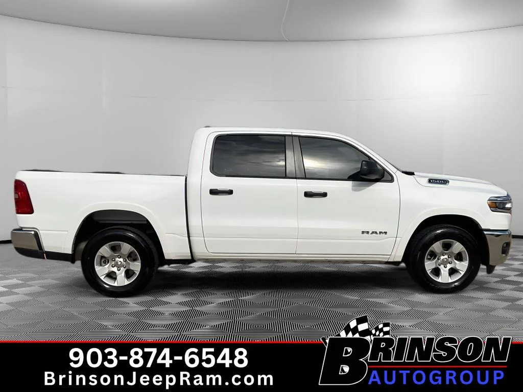 Used 2025 Bright White Clearcoat Ram Lone Star image 7