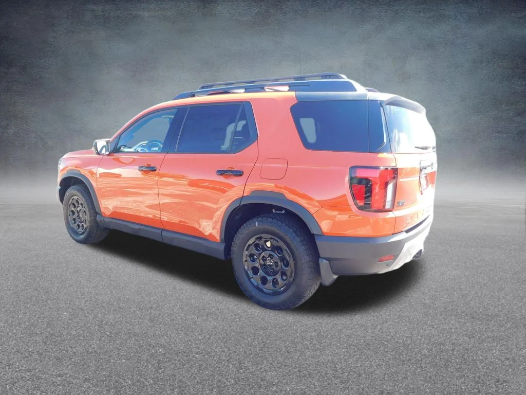 New 2026 Orange Honda TrailSport Elite Blackout image 5