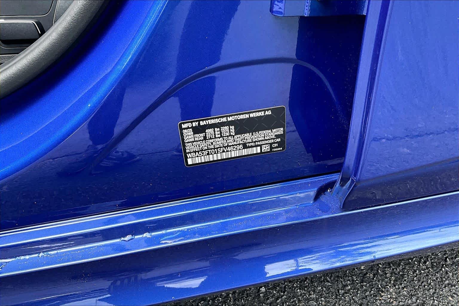 Certified Used 2025 Frozen Portimao Blue II Metallic BMW M340i image 33