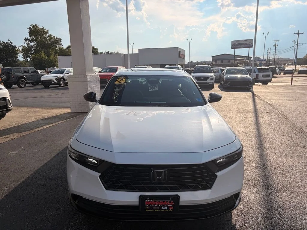 Used 2024 White Honda Sport-L image 2