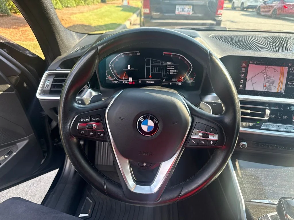 Used 2021 Black BMW 330i xDrive image 3