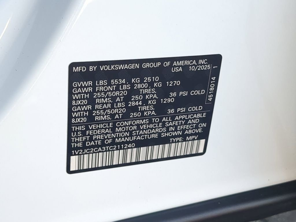 New 2026  Volkswagen 2.0T SE w/Technology image 34