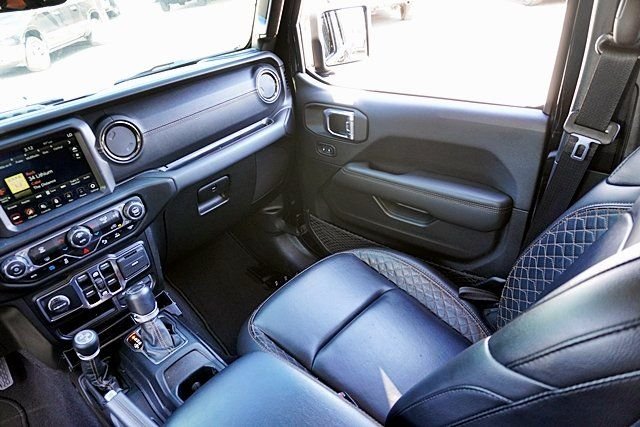 Used 2021 Black Jeep 4-Door Sahara High Altitude 4xe image 27