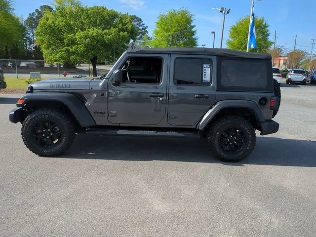 Used 2021 Gray Jeep Unlimited Willys image 6