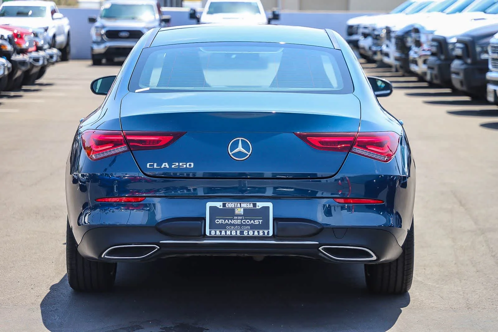 Used 2020 Denim Blue Metallic Mercedes-Benz CLA 250 image 7
