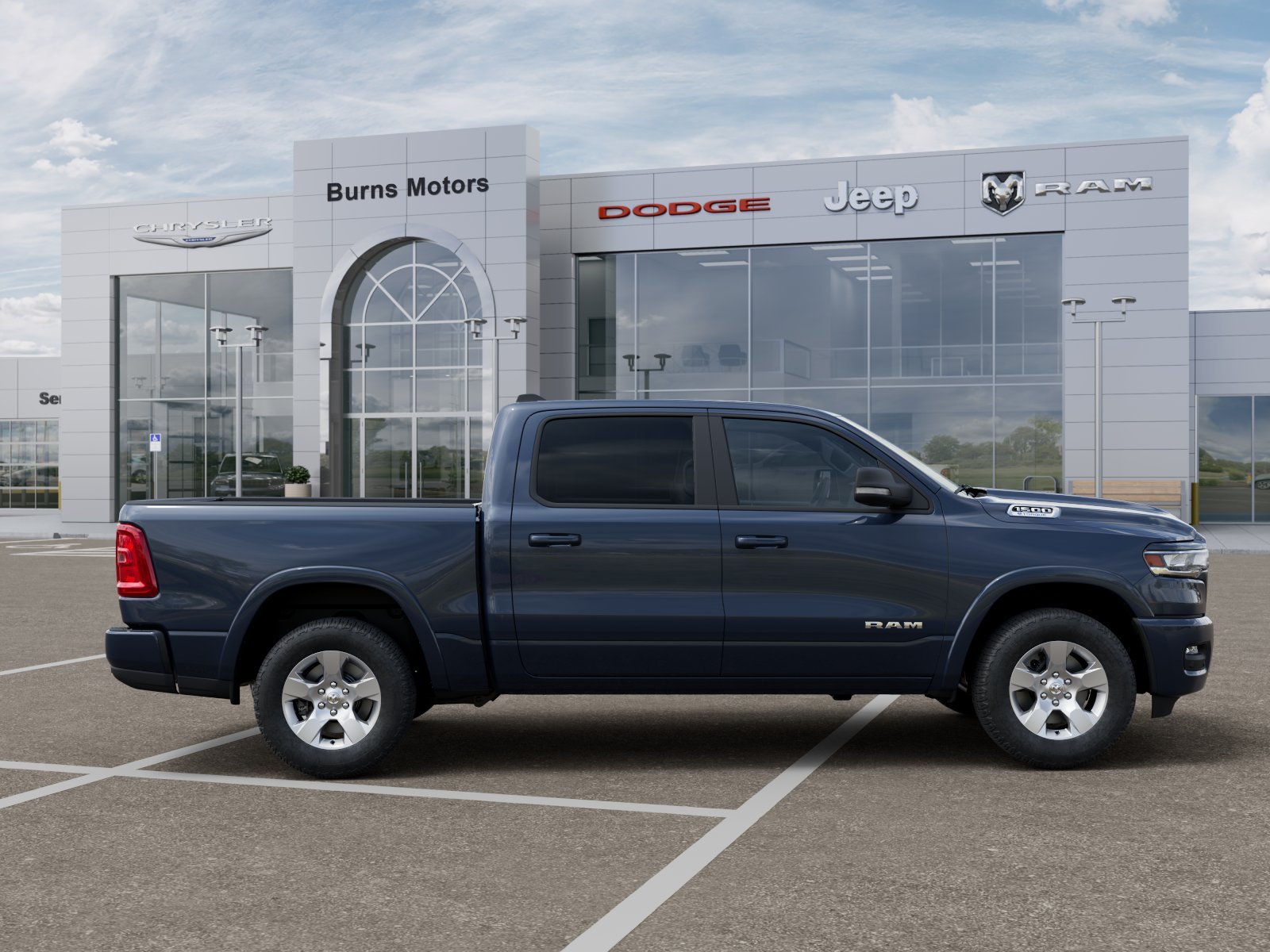 New 2026 Forged Blue Metallic Exterior Paint RAM Lone Star Sport image 47