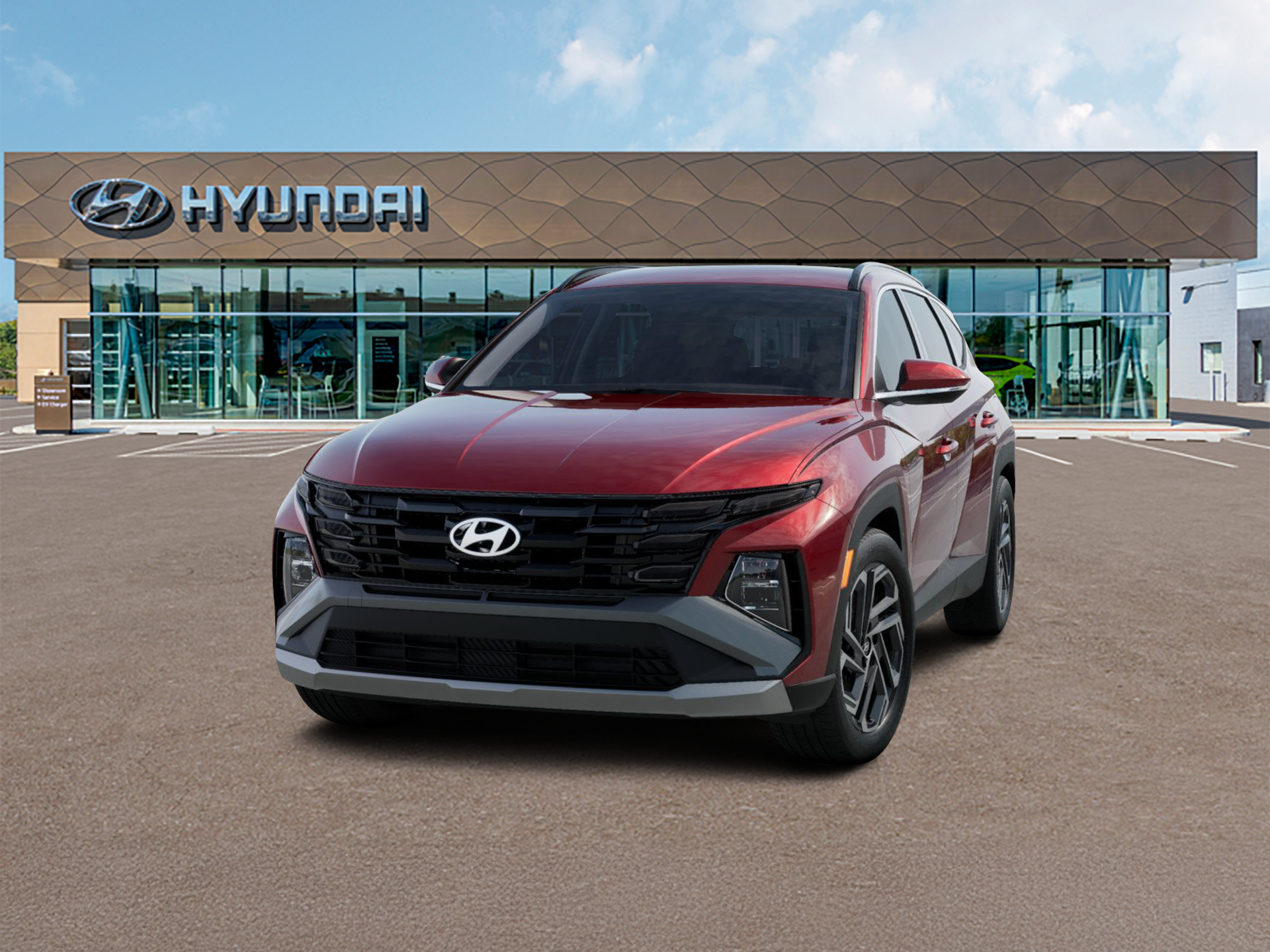 New 2026 Ultimate Red Hyundai SEL Plus FWD image 1