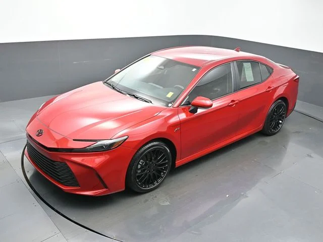 Used 2025 Red Toyota LE image 40