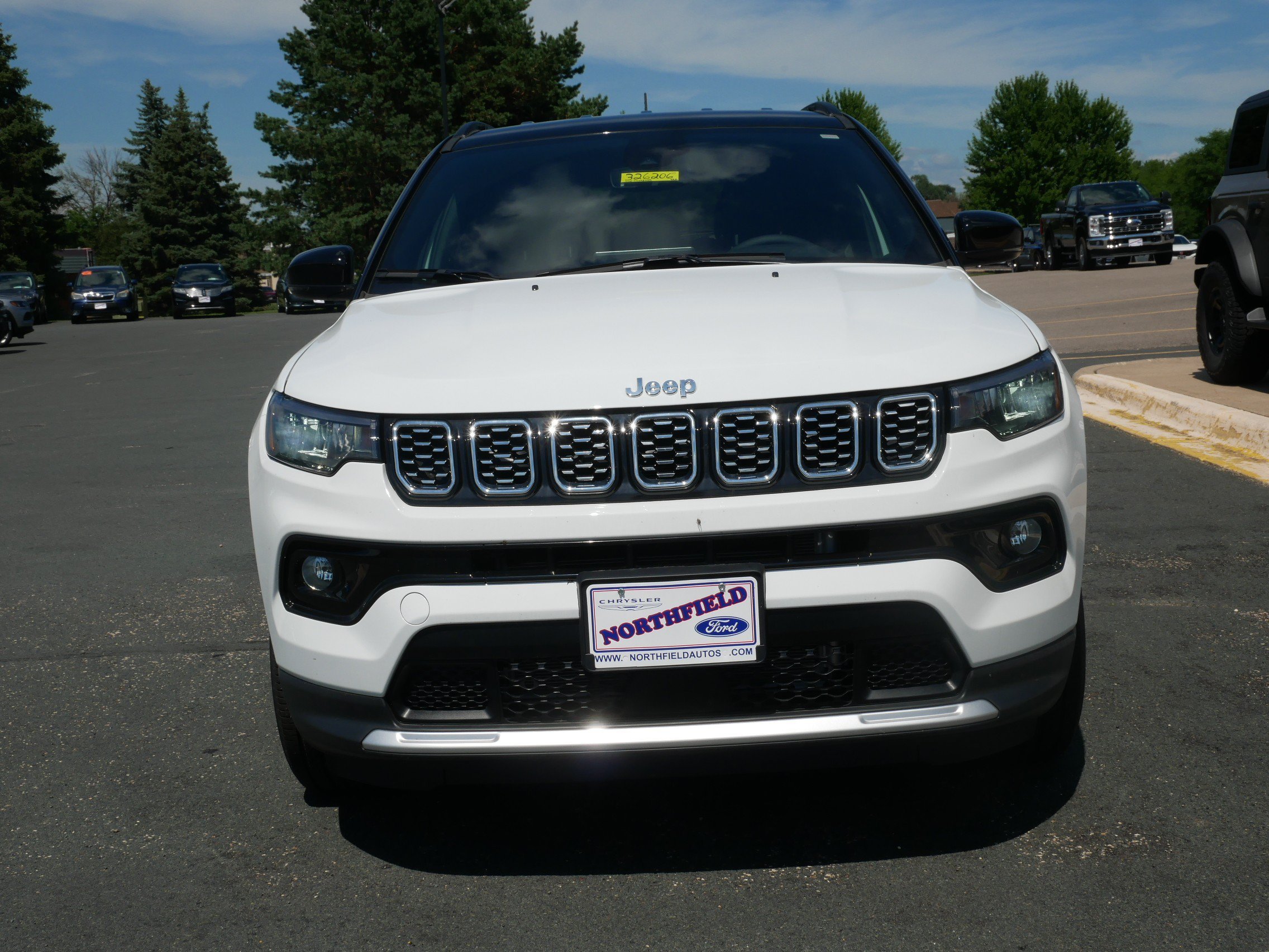 New 2026 Bright White Clearcoat Jeep Limited image 3