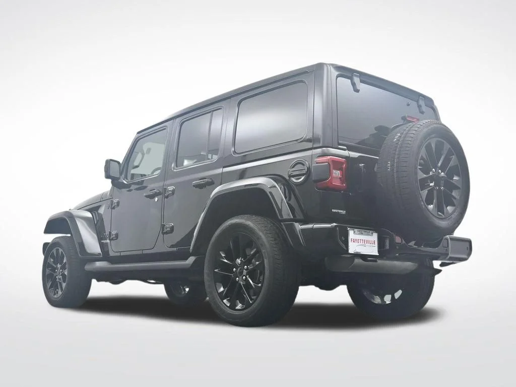 Used 2021 Black Jeep Unlimited Sahara High Altitude image 36