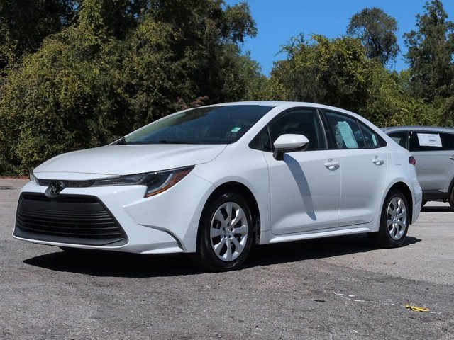 Used 2024 White Toyota LE image 2