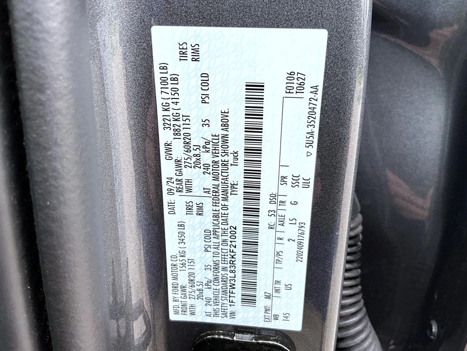 Used 2024 Gray Ford XLT image 28
