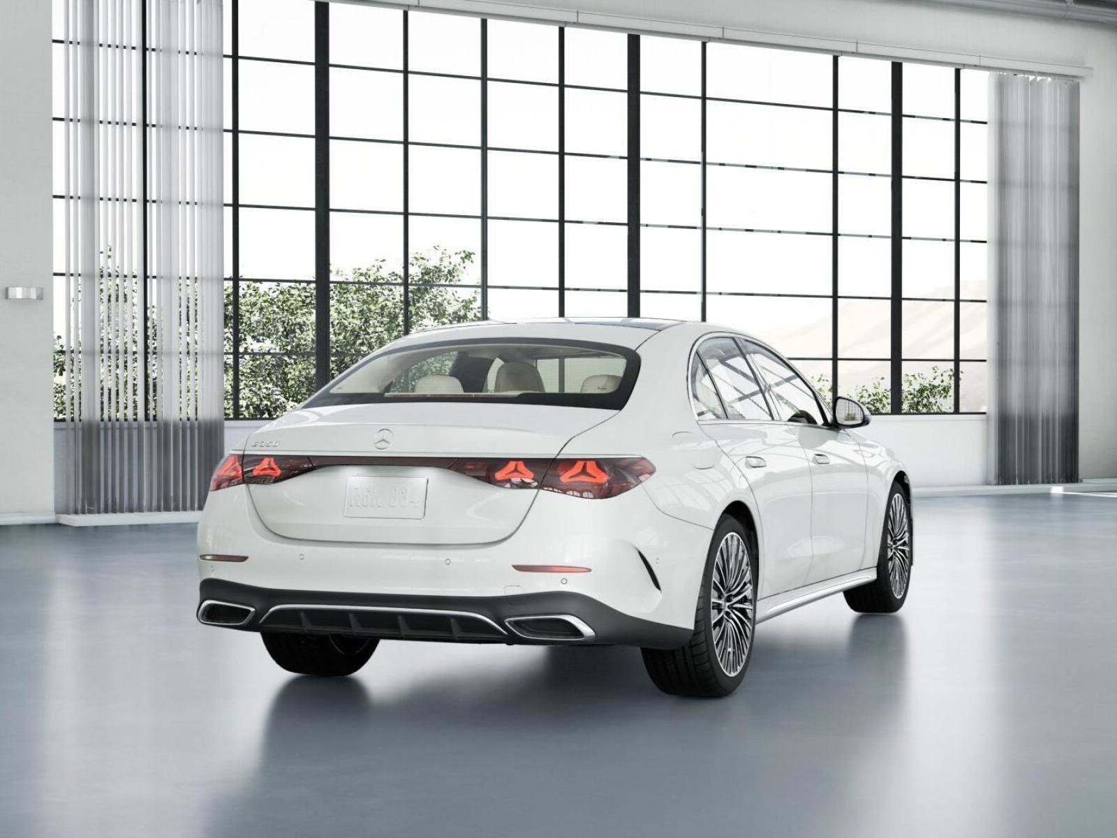 New 2026 MANUFAKTUR Moonlight White Metallic Mercedes-Benz E 350 image 23
