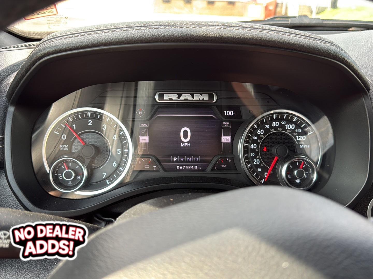 Used 2023 Billet Silver Metallic Clearcoat Ram Laramie image 27