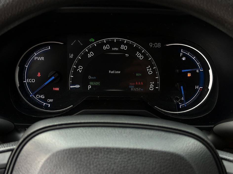 Used 2023 Midnight Black Metallic Toyota Hybrid LE image 12