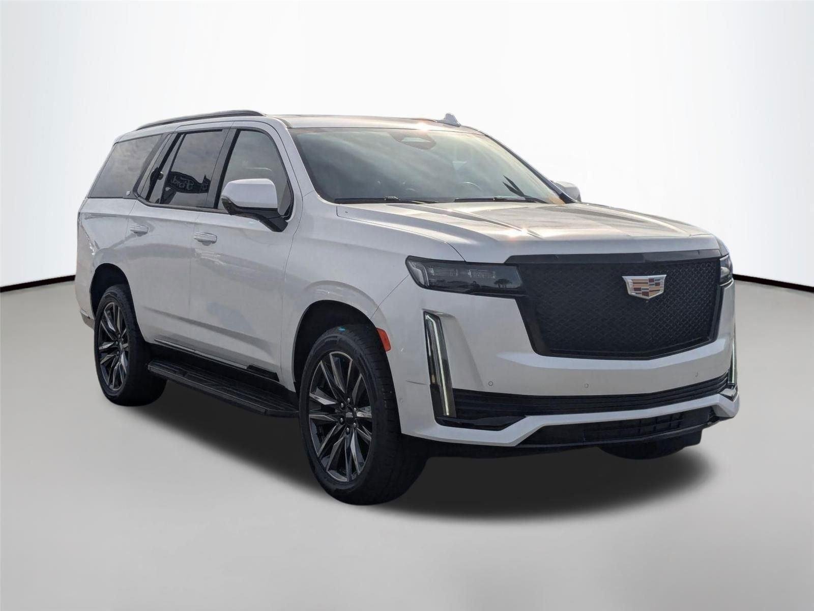 Certified Used 2024 Crystal White Tri-Coat Cadillac 4WD Sport image 4