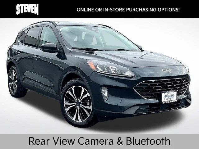 Used 2022 Blue Ford SEL image 1