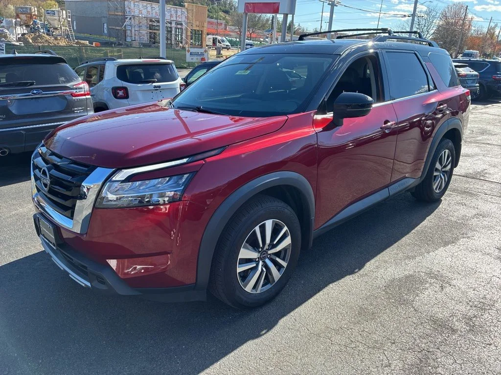 Certified Used 2023 Red Nissan SL image 3
