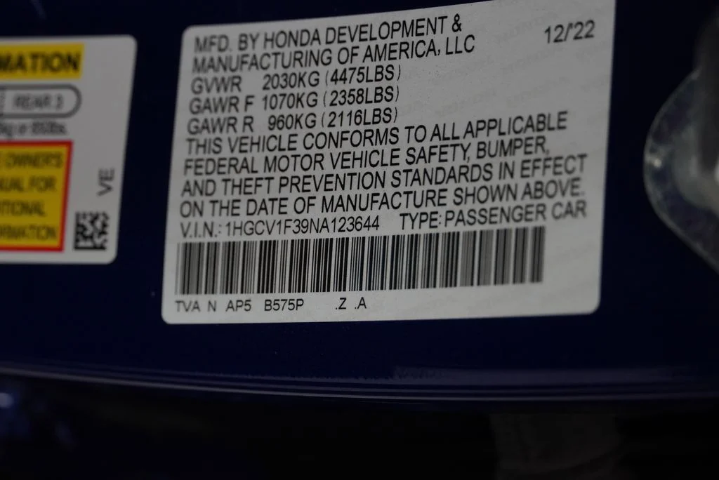 Used 2022 Blue Honda Sport image 46