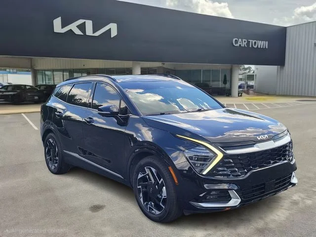Certified Used 2025 Black Kia SX-Prestige image 1