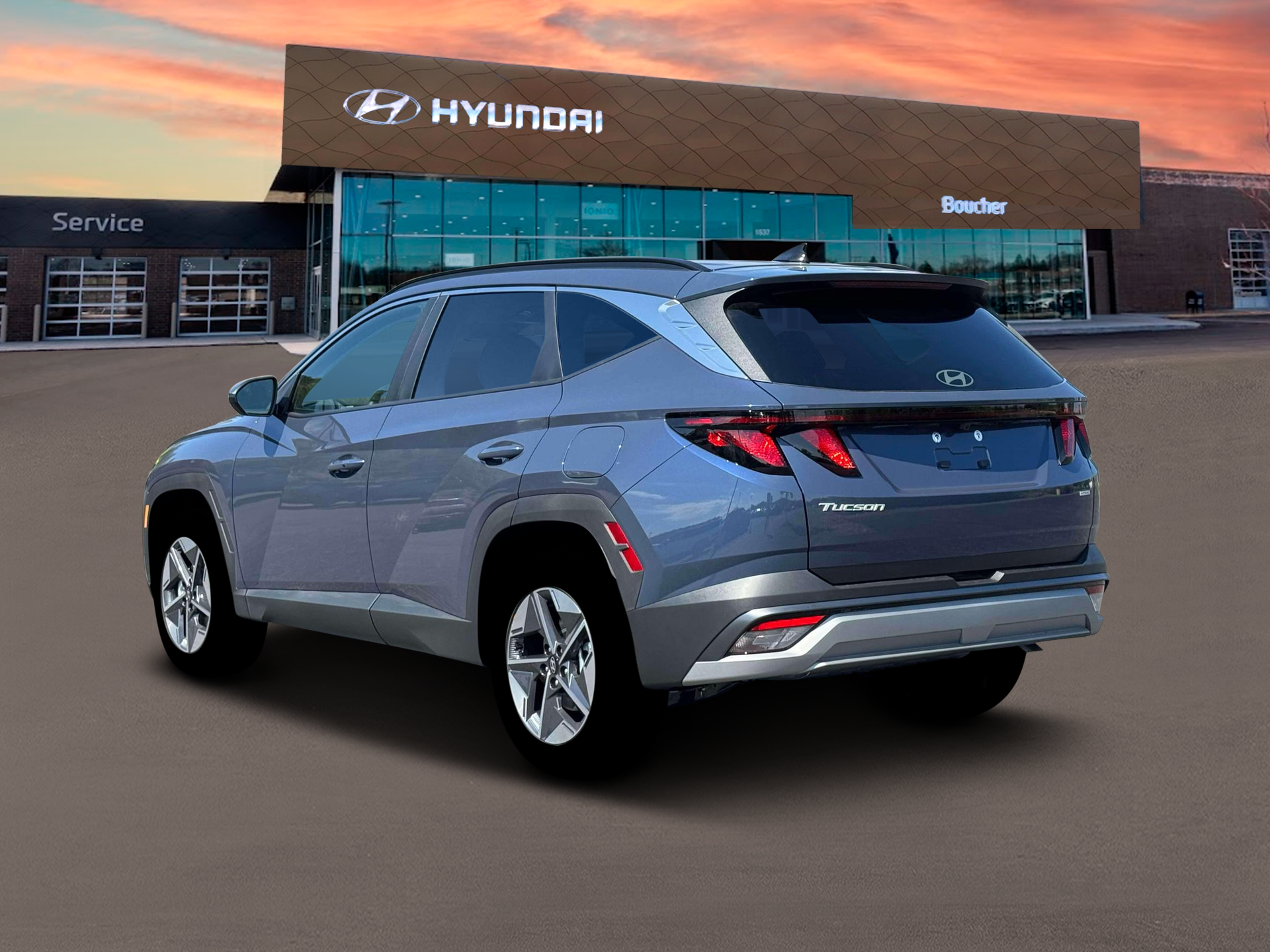 New 2026 Atlantis Blue Hyundai SEL AWD image 5
