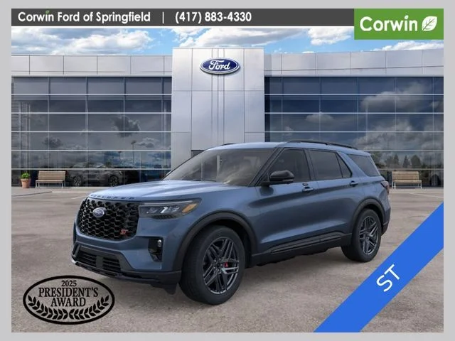 New 2026 Vapor Blue Metallic Ford ST image 1