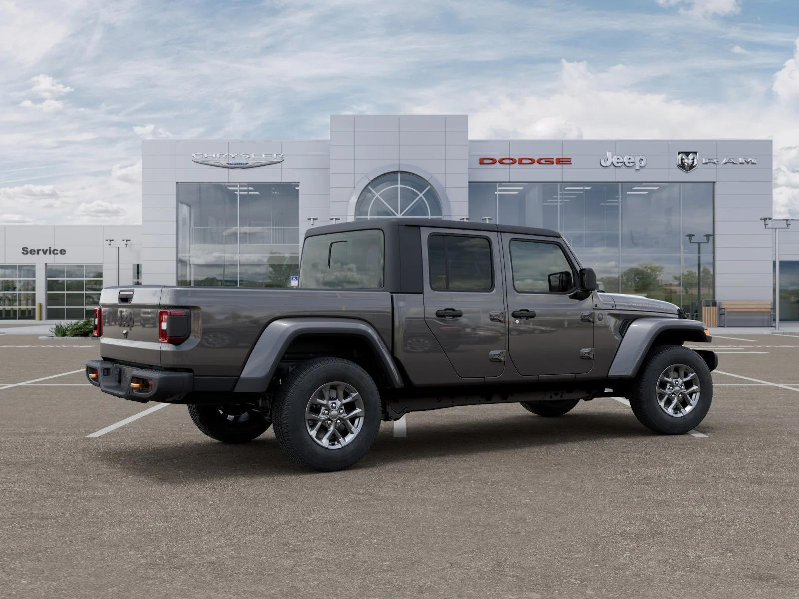 New 2026 Granite Crystal Metallic Clear-Coat Exterior Paint Jeep 85th Anniversary Edition image 32