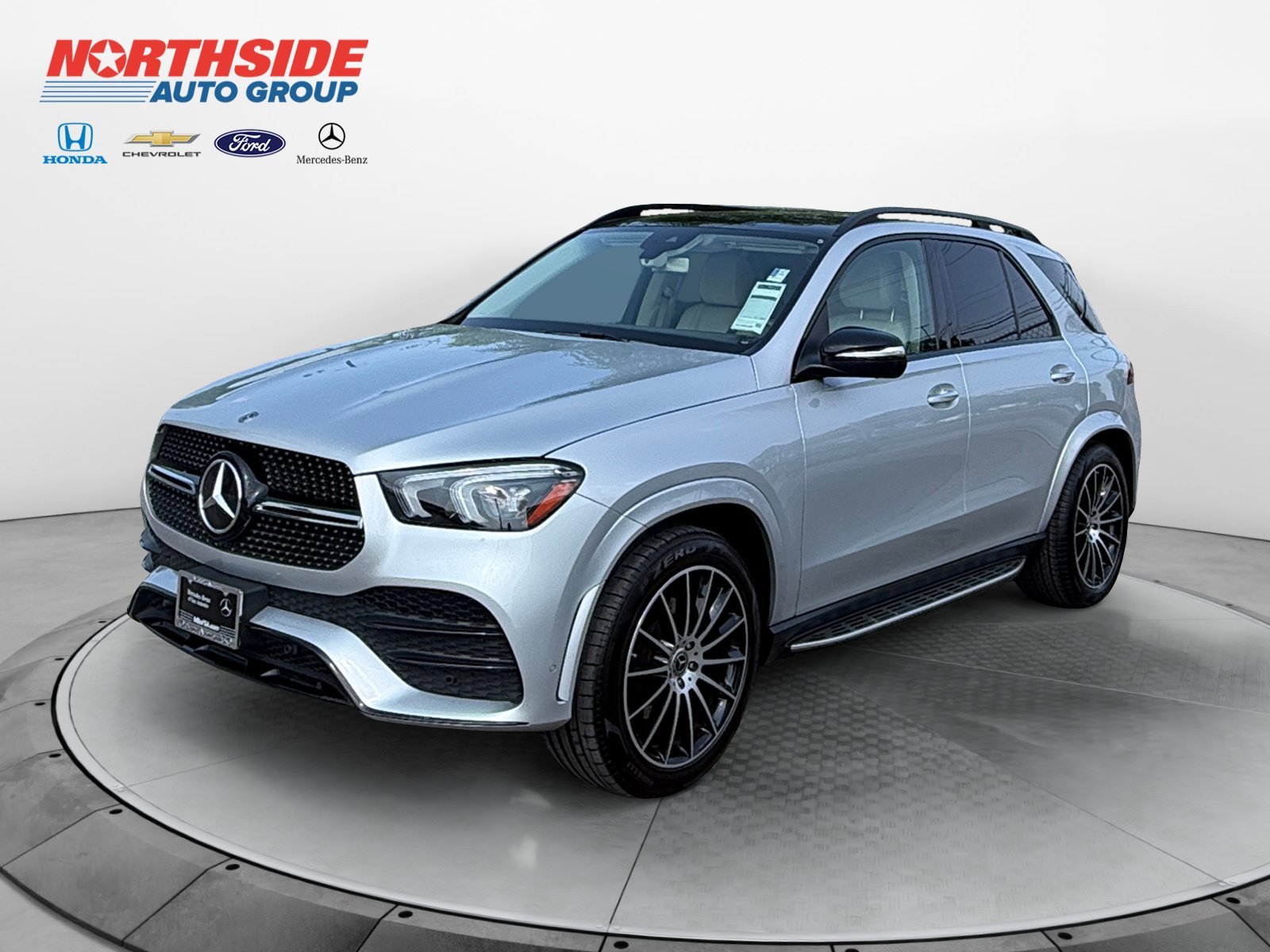 Used 2020 Iridium Silver Metallic Mercedes-Benz GLE 350 image 3