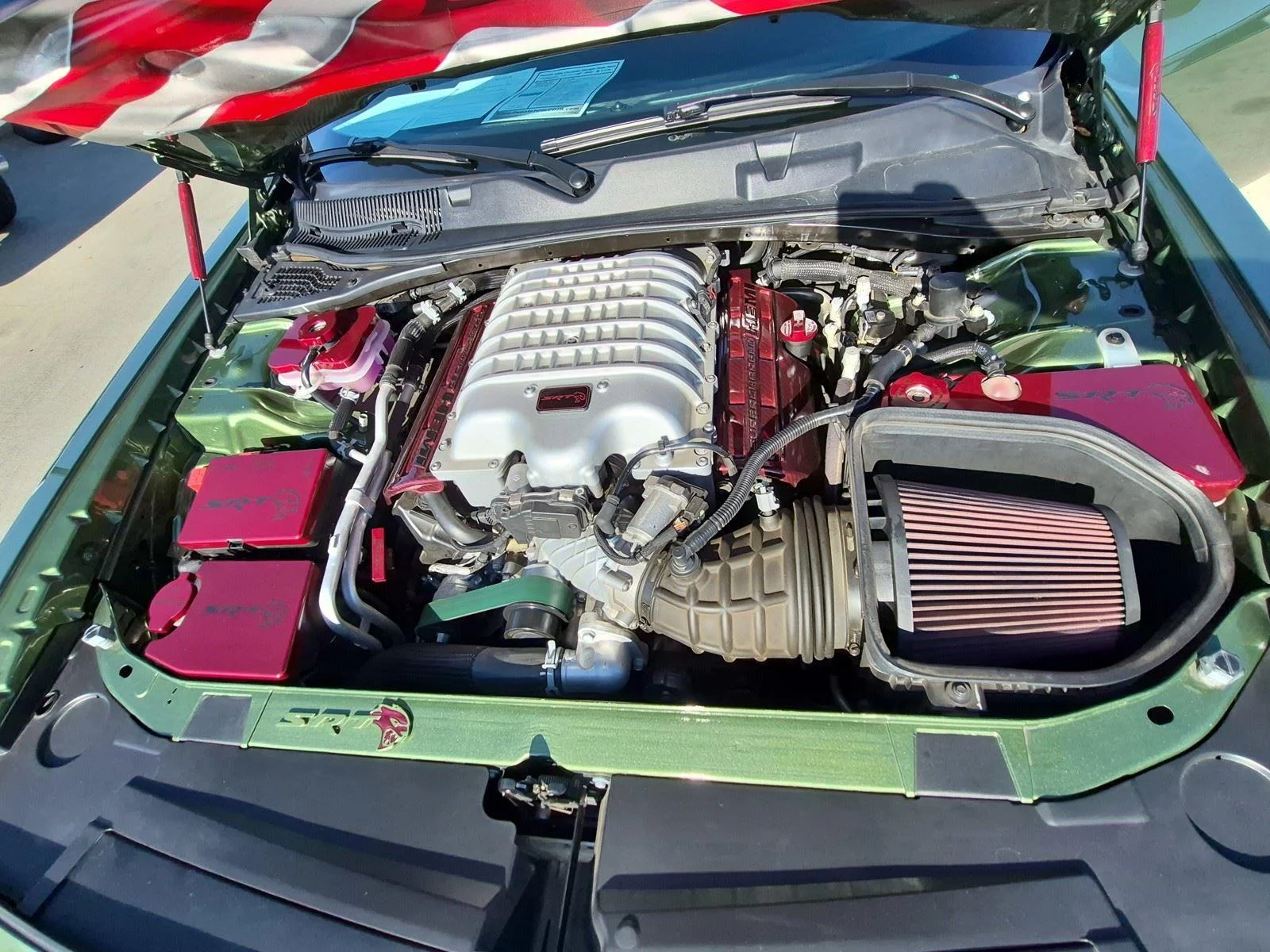Used 2021 F8 Green Dodge SRT Hellcat Redeye Widebody image 15
