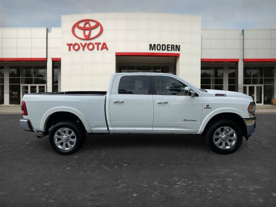 Used 2022 Bright White Clearcoat Ram Laramie image 4