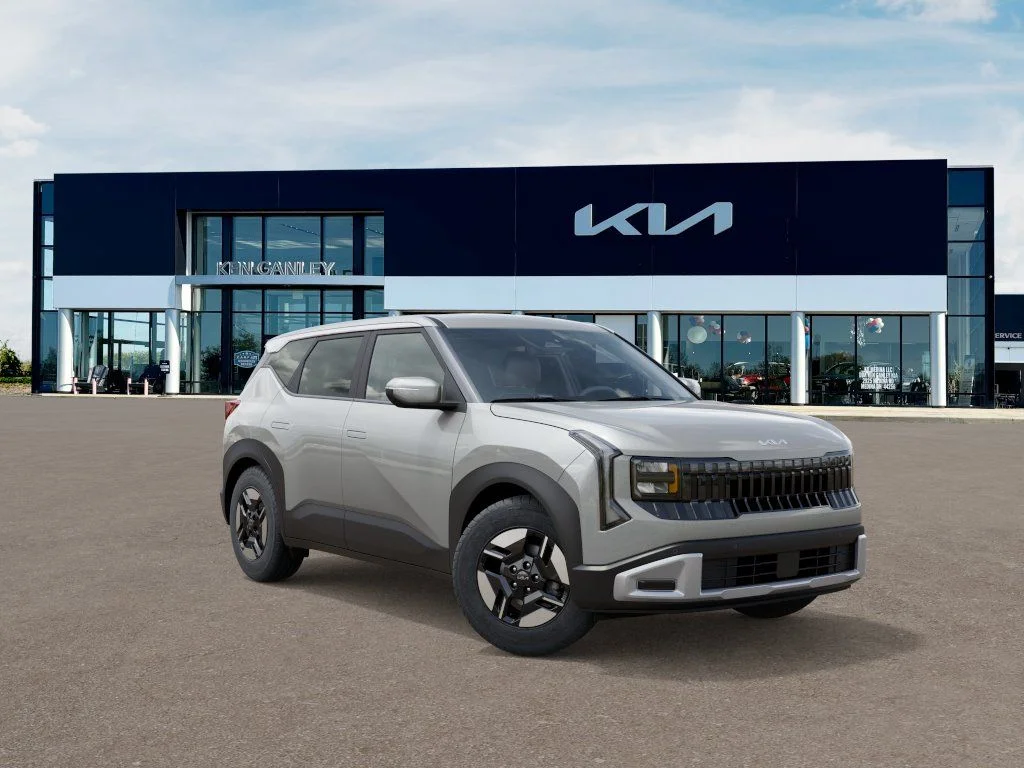 New 2027 Ivory Silver Kia LX image 8