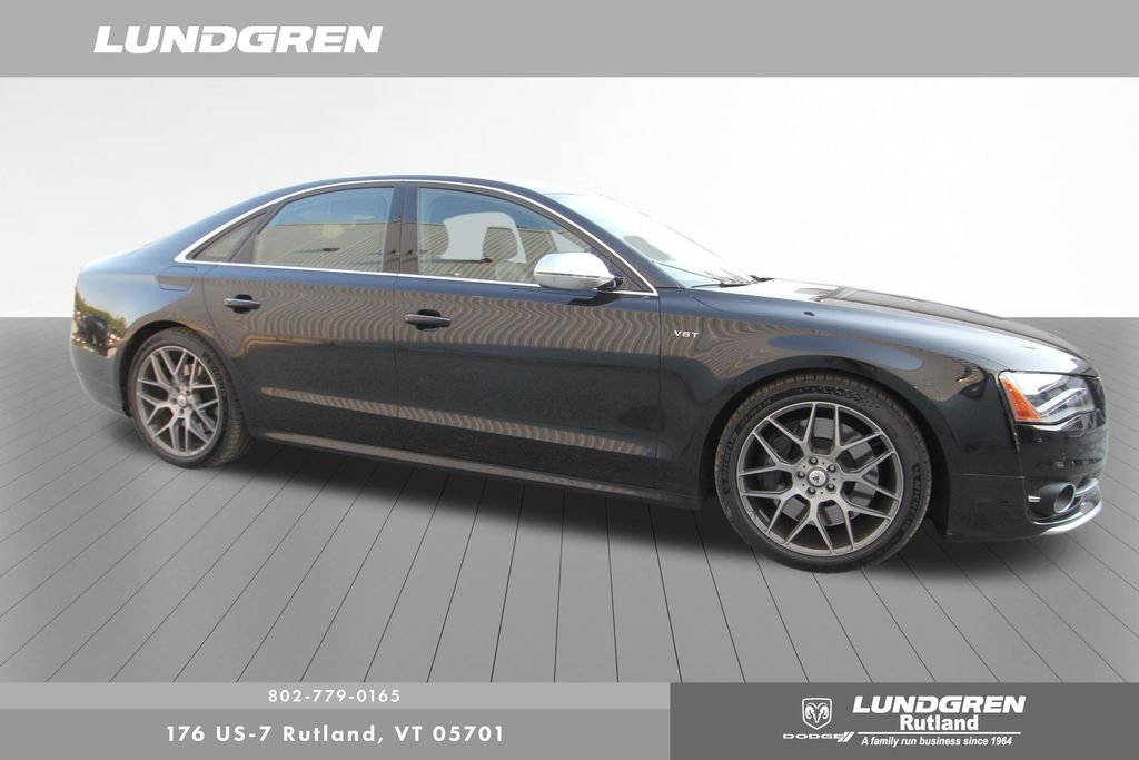 Used 2013 Black Audi 4.0T image 2