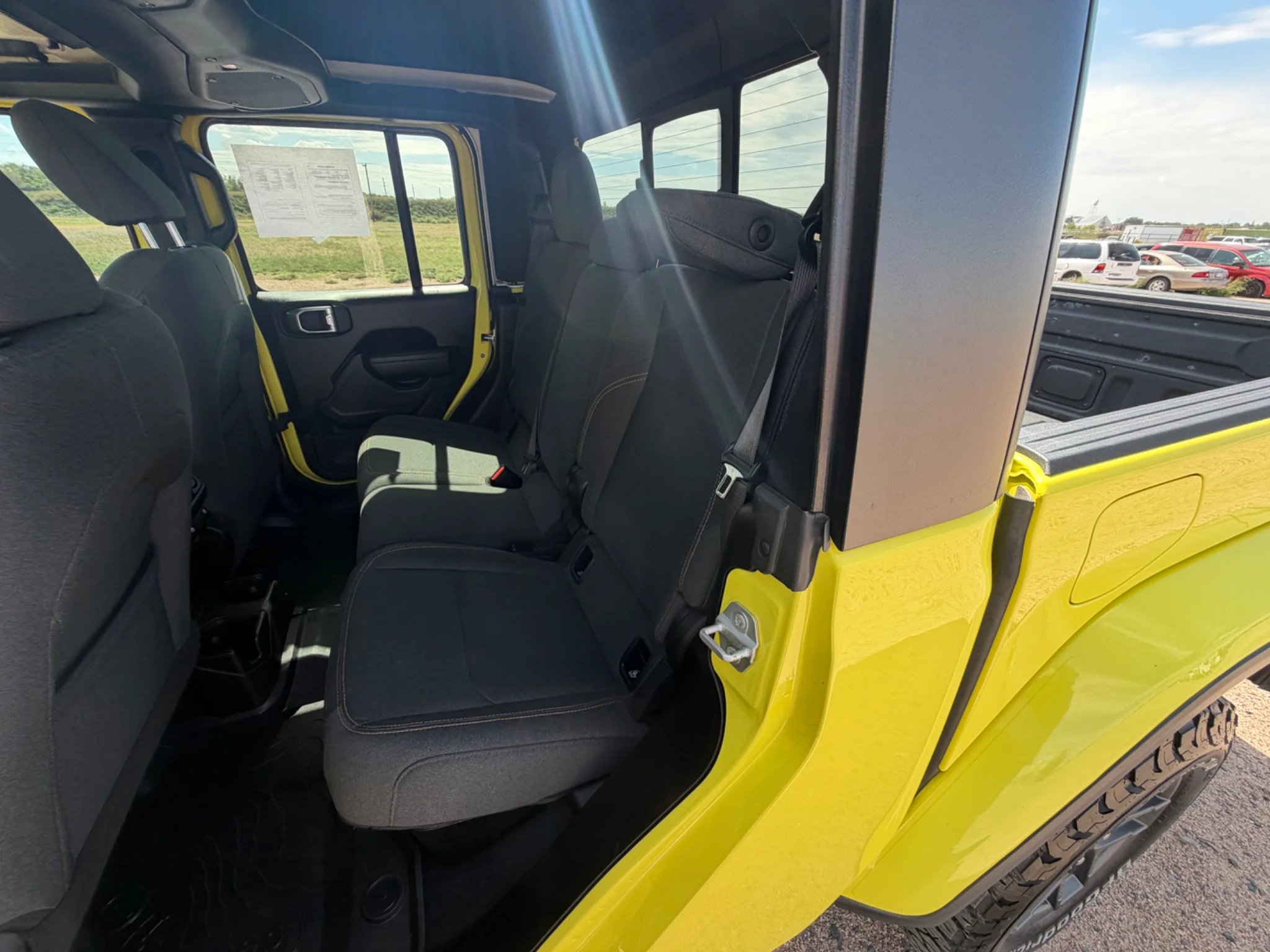 Used 2024 High Velocity Clearcoat Jeep Sport S image 13