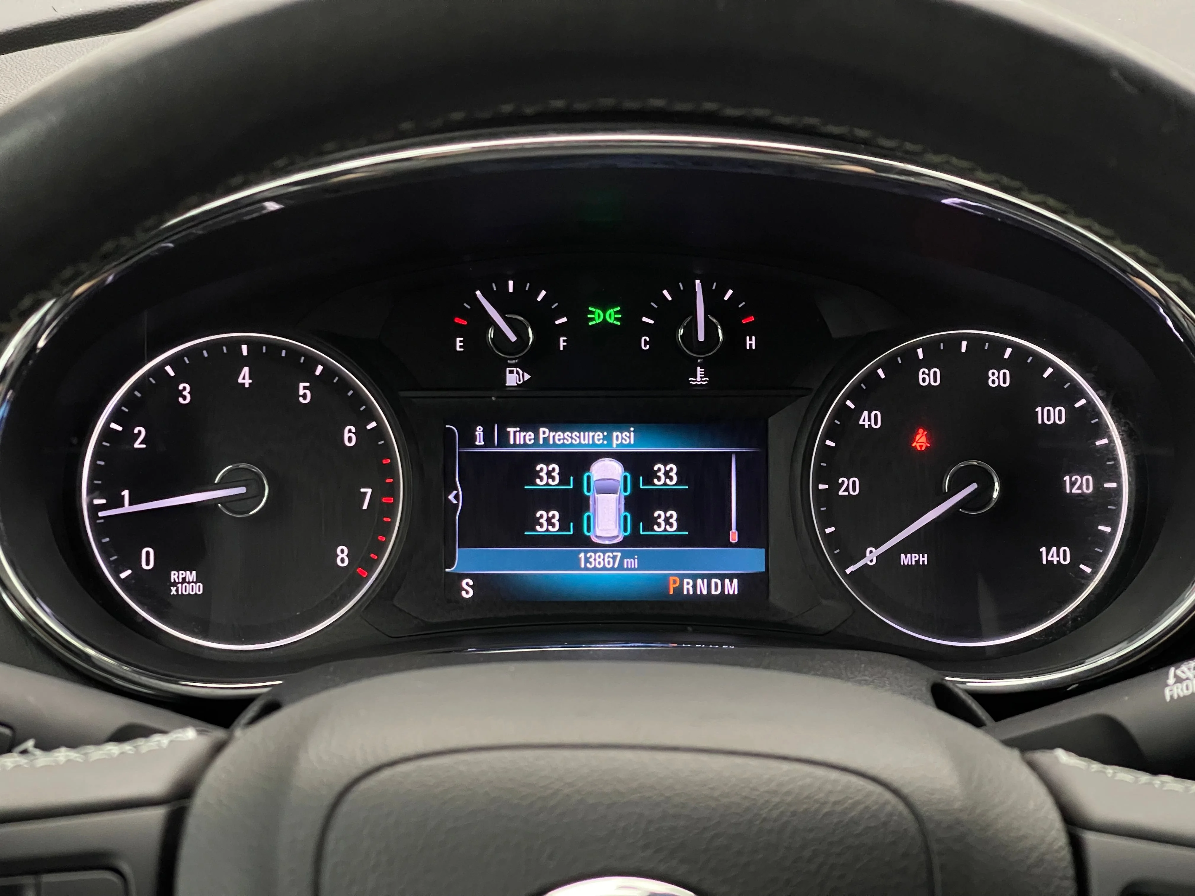 Used 2022 Dark Moon Blue Metallic Buick Preferred image 19