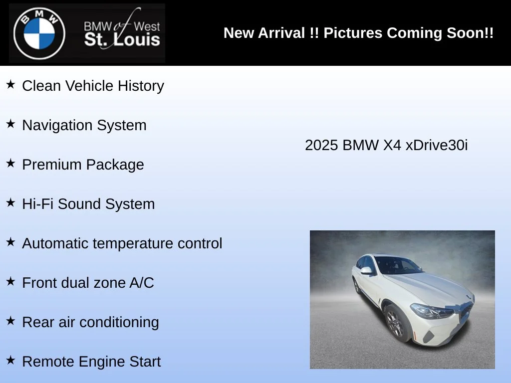Used 2025 White BMW xDrive30i image 5