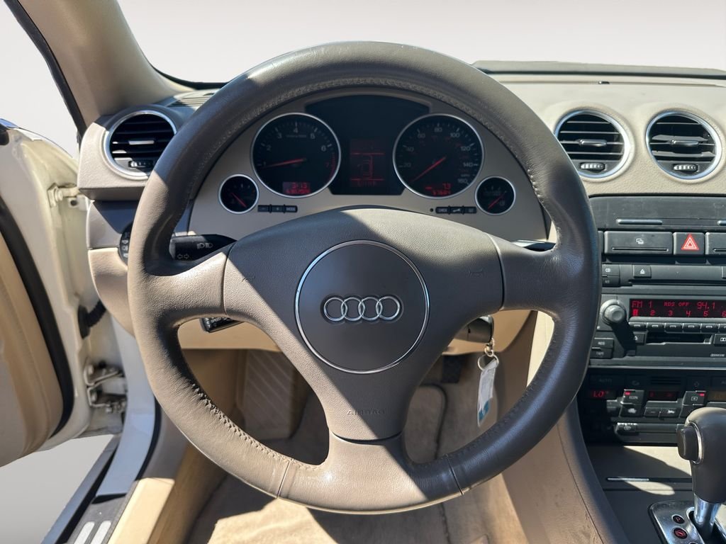 Used 2003 White Audi 1.8T Cabriolet image 12
