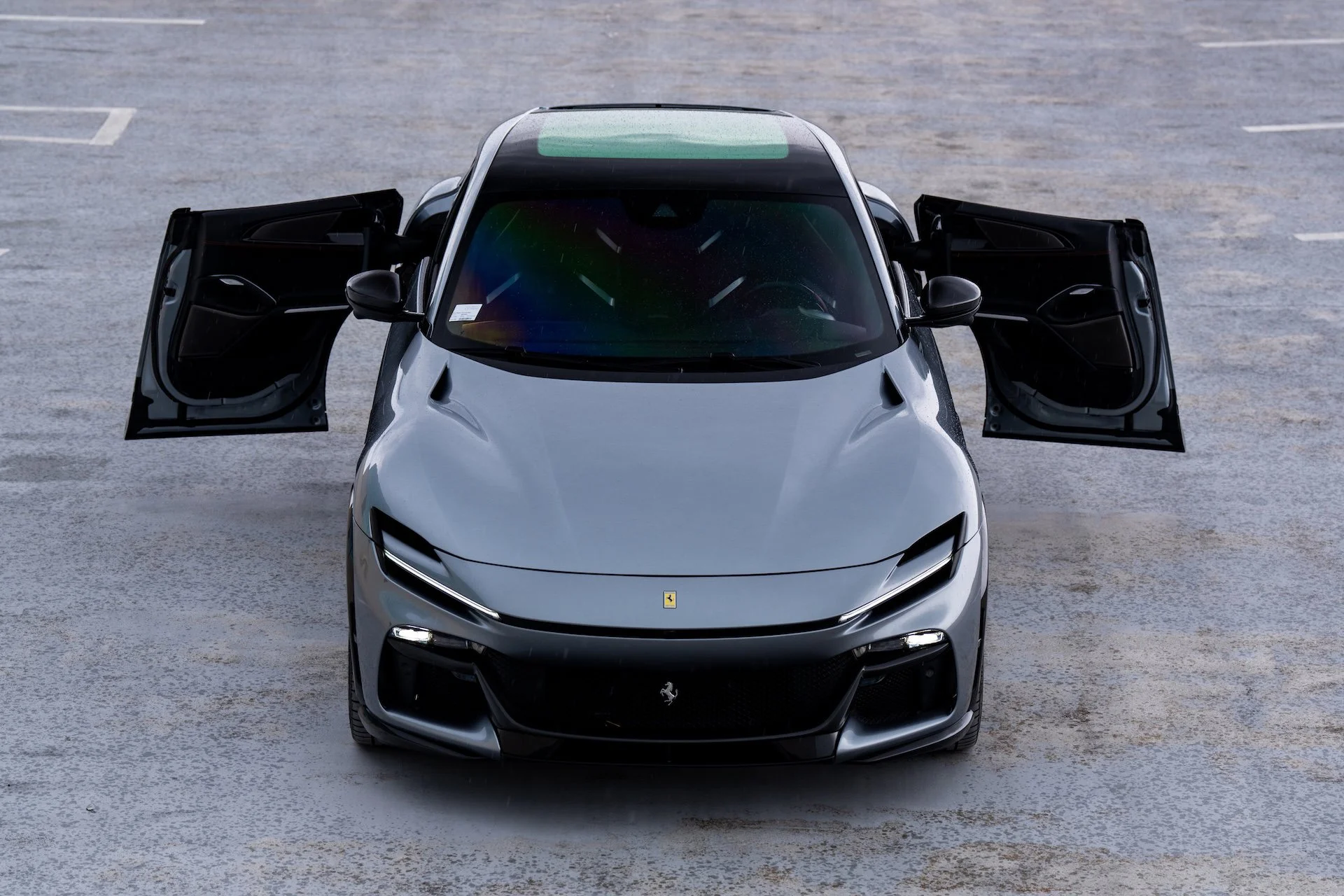 Certified Used 2024 Gray Ferrari  image 88
