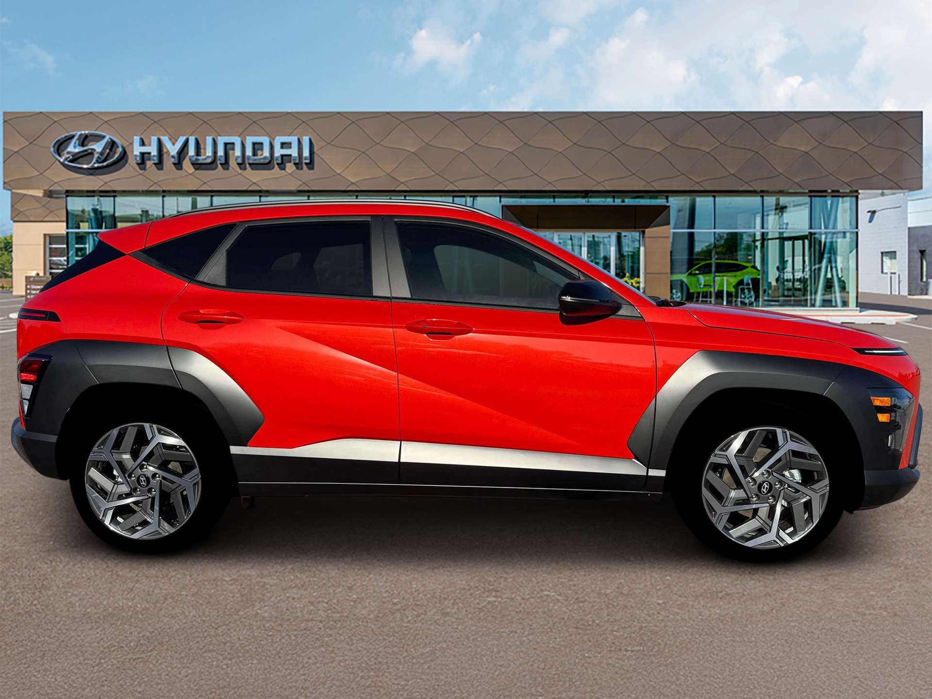 New 2026 Orange Hyundai SEL Premium FWD image 9