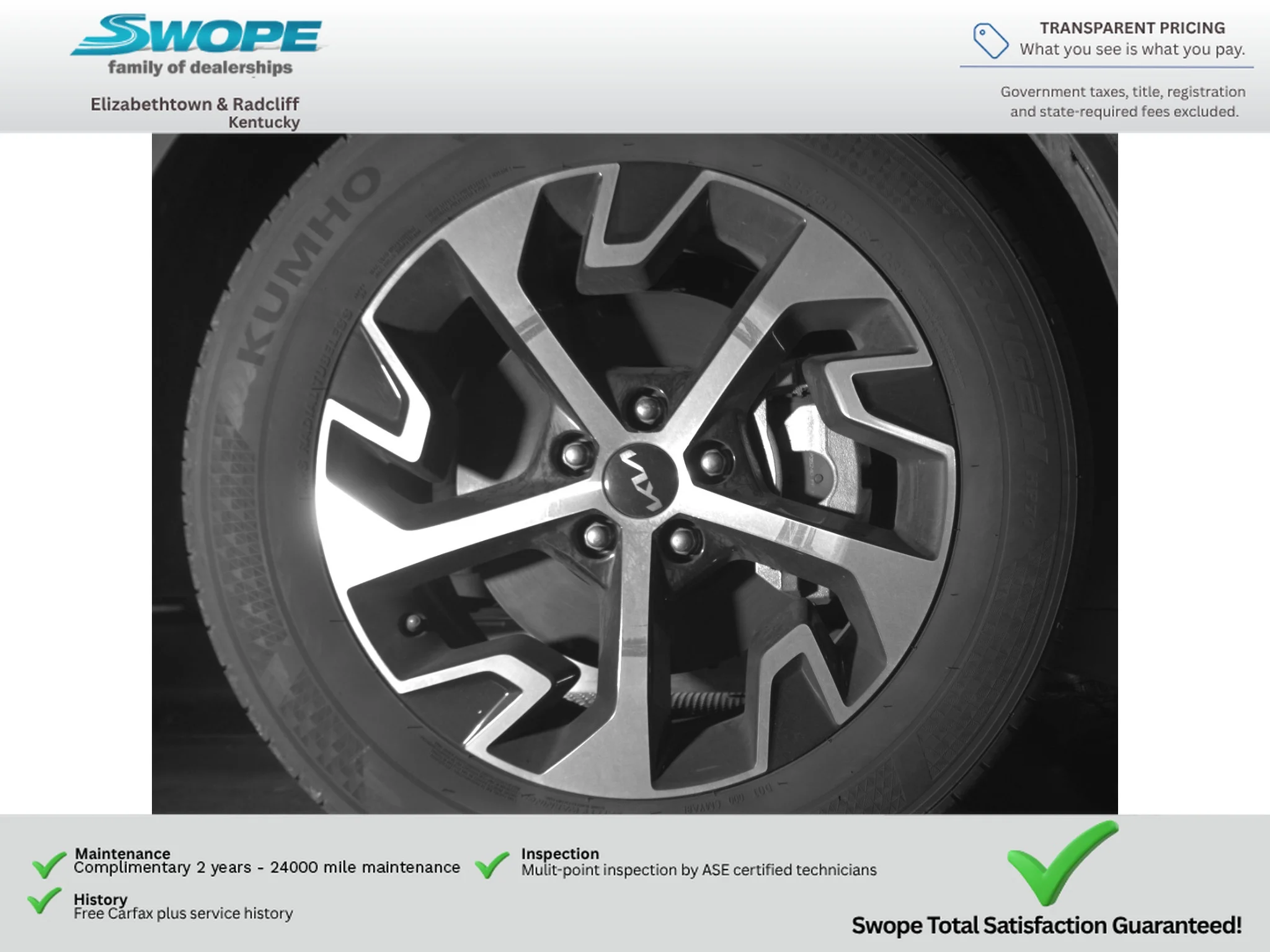 Used 2023 Ebony Black Kia EX image 18