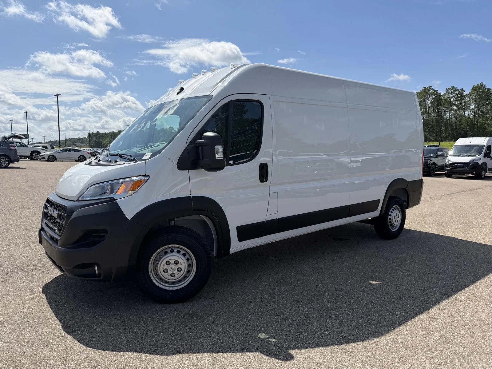 New 2026 Bright White Clear-Coat Exterior Paint RAM Tradesman image 1