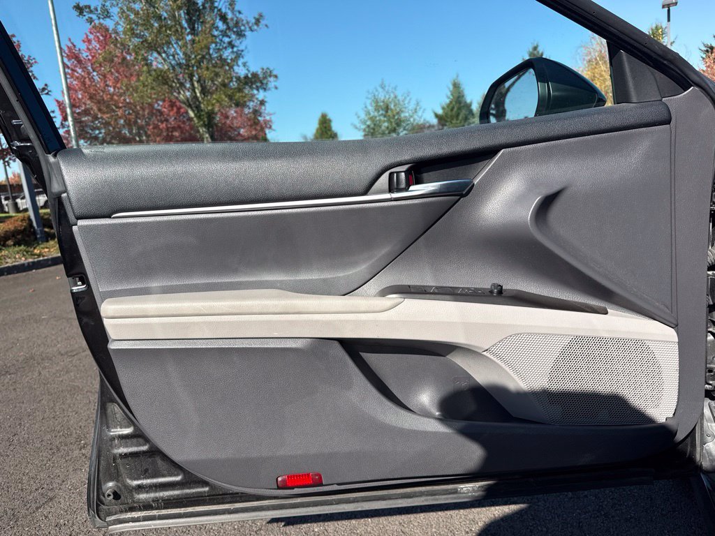 Used 2021 Midnight Black Metallic Toyota LE image 16