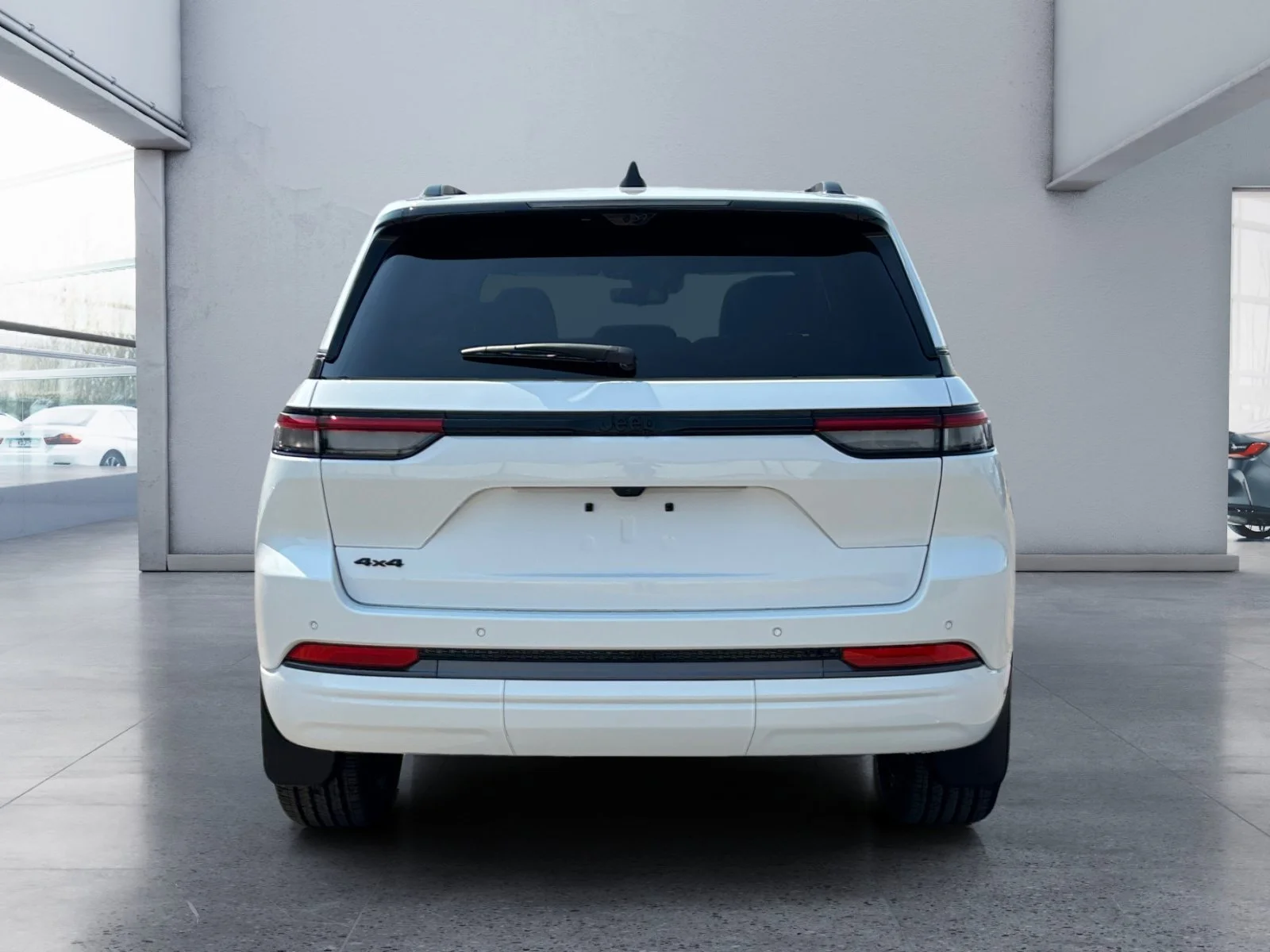 New 2026 Bright White Jeep Limited Reserve image 4