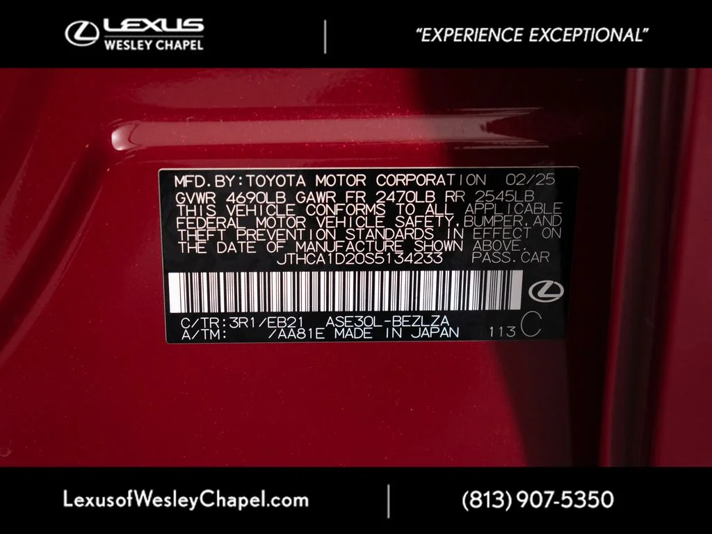 Certified Used 2025 Red Lexus 300 image 25